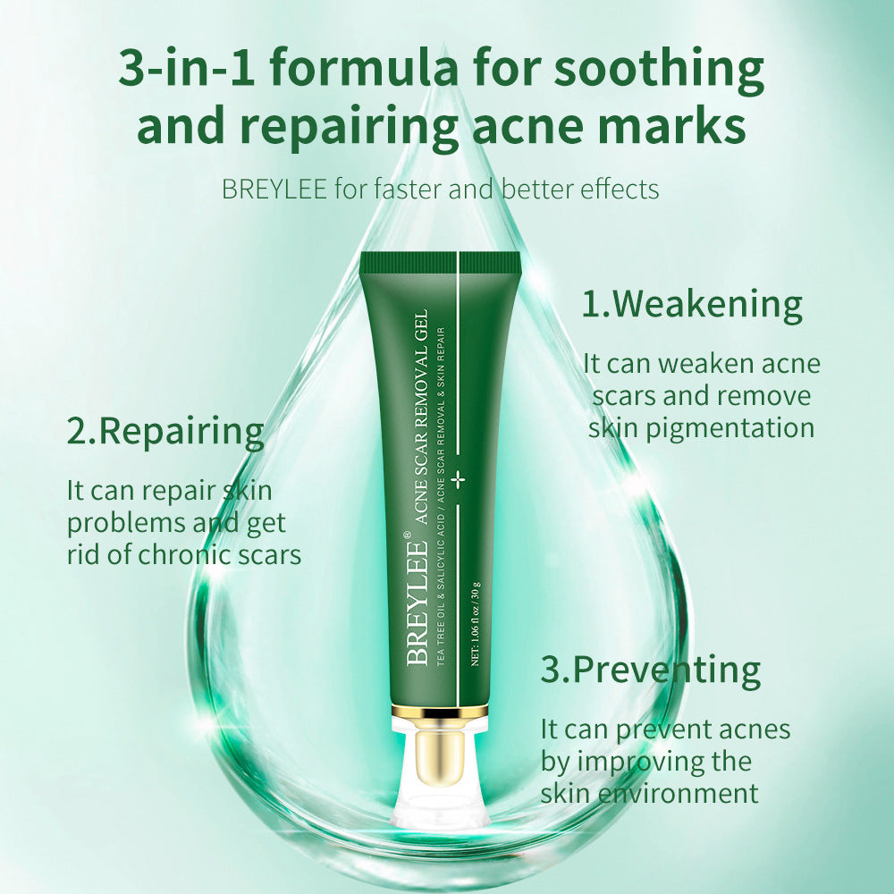 Acne Scar Removal Gel Tea Tree Qu Dou Printing