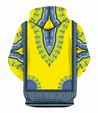 African Clothing Casual Hooded Sweatshirt Men Women Fashion 3D African Dashiki Print Hoodies Sweatshirts Men Hip Hop Tracksuit